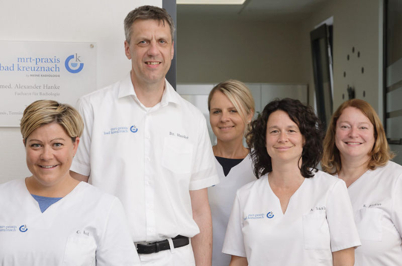 Das Team der MRT Praxis Dr. med. Hanke